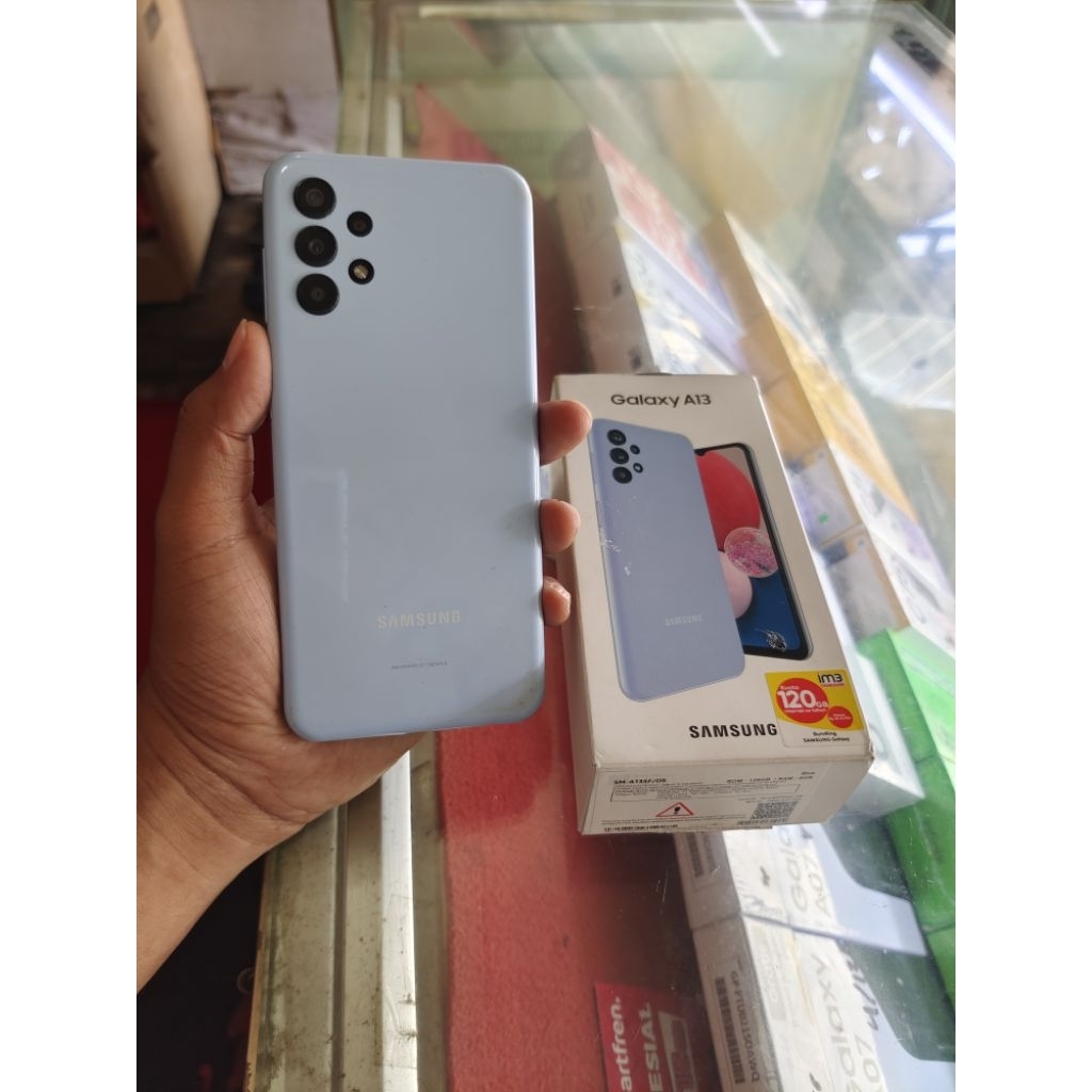 (Second) Samsung A13 ram 6/128 Fullset Nominus