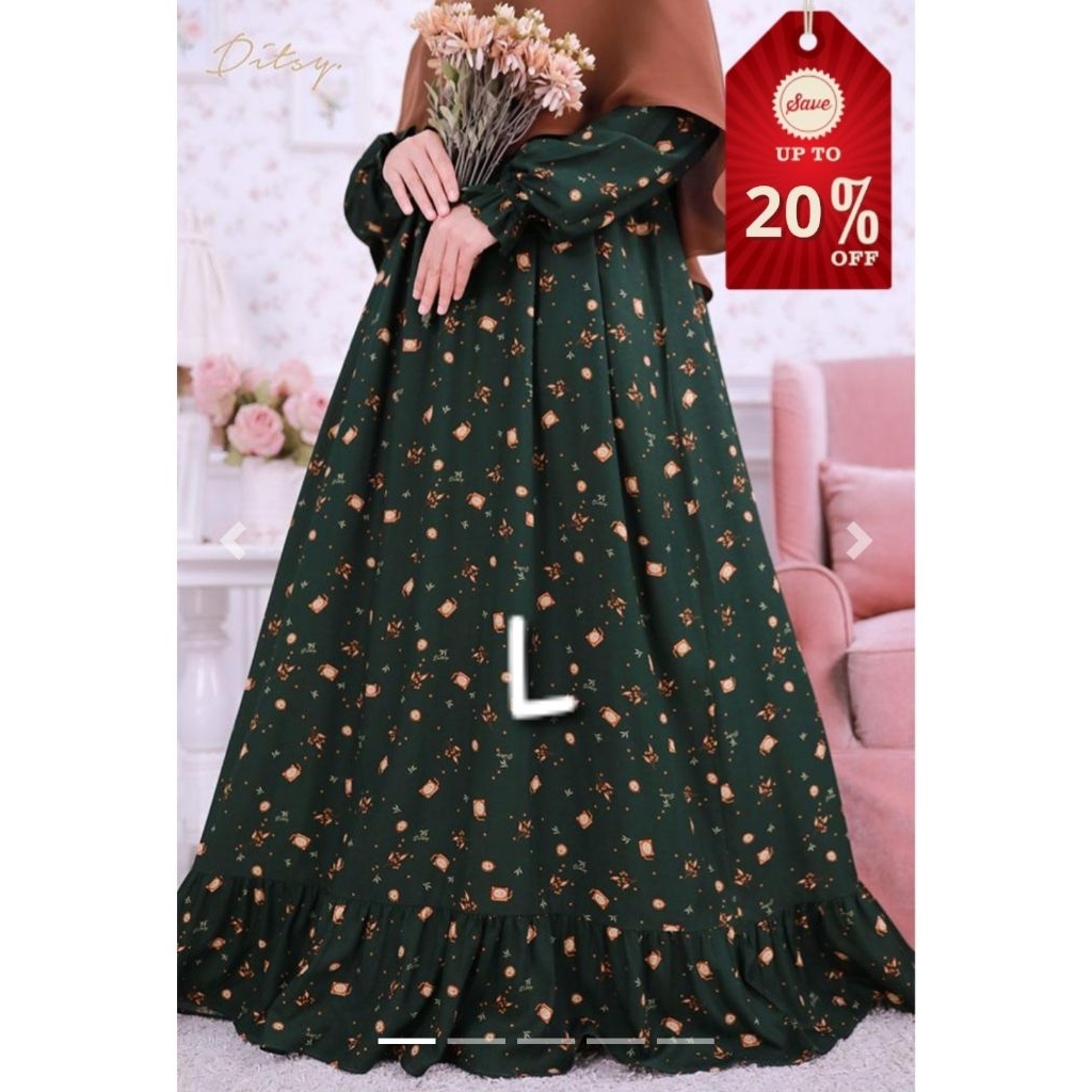 ditsy nightgown / ditsy reject / ditsy