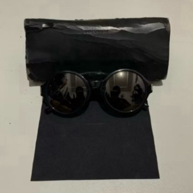 Kacamata Wanita Sunglasses YSL Yves Saint Laurent Paris SL63 001 52-22-140 Like New Second Original 