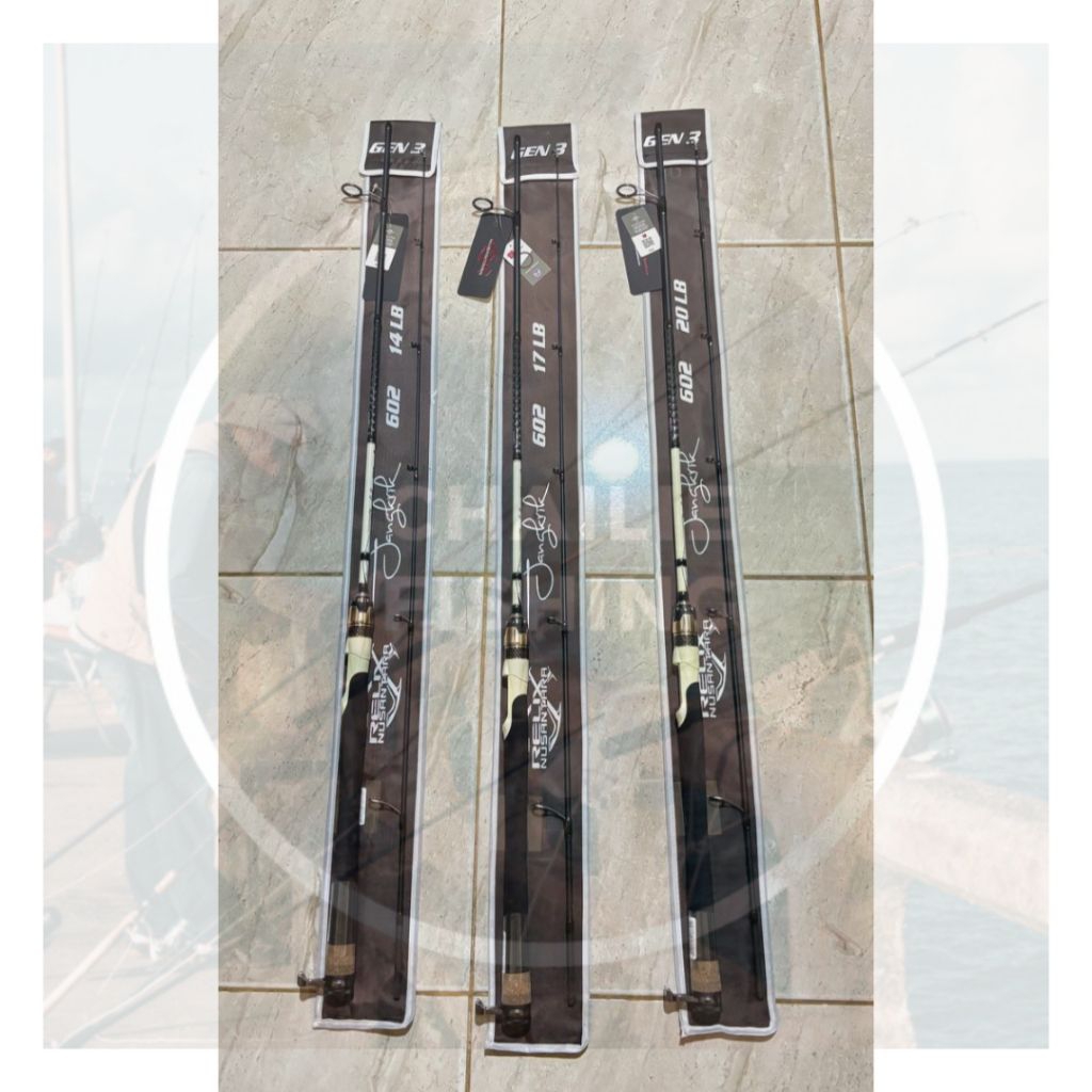 Joran Relix Nusantara JANGKRIK GEN 3 602 14LB • 17LB • 20LB Joran Relix Nusantara Spining