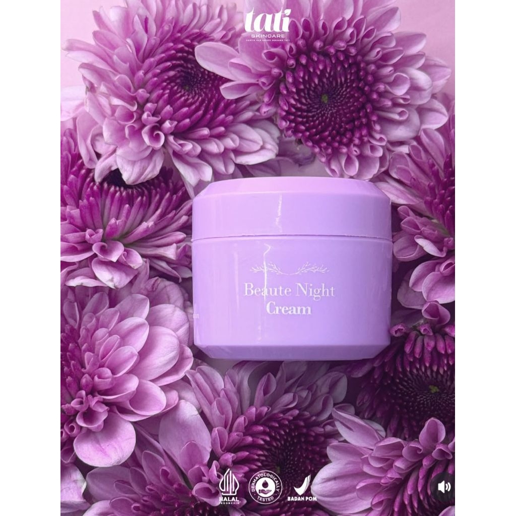 Night Cream Tati - Cream Malam - Tati Indonesia BPOM