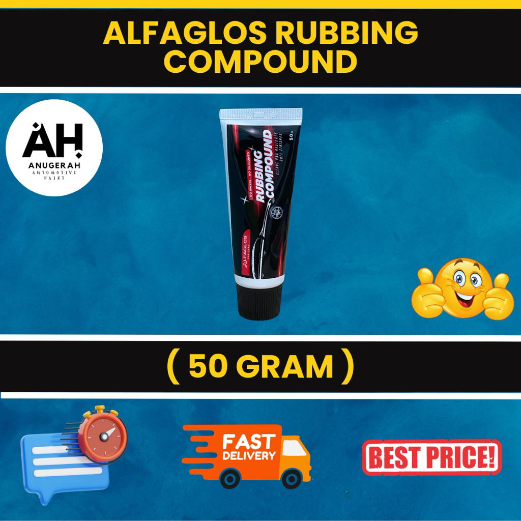 Alfaglos Rubbing Compound (50 Gram)