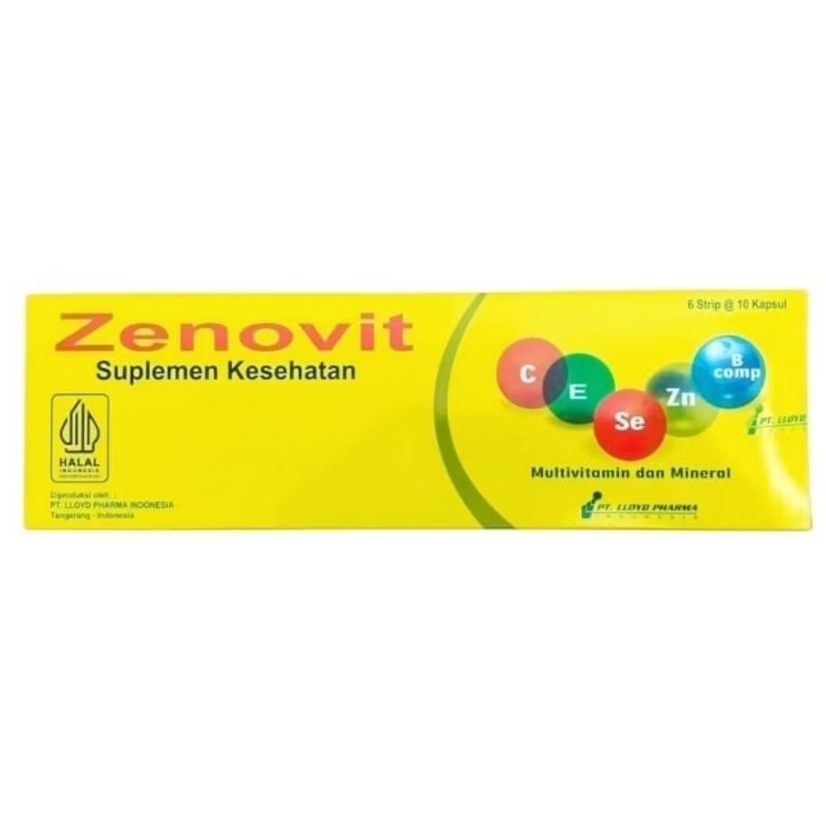 ZENOVIT (60's /Dus) - Multivitamin dan Mineral
