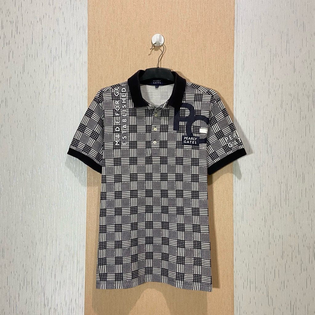 Polo Shirt Pearly Gates Japan / Kaos Polo Pria / Size M