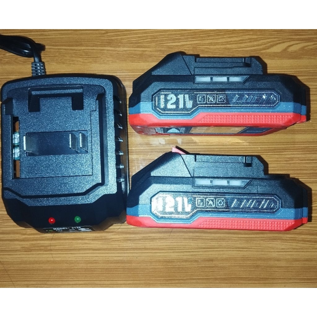 B lucid 2ah+charger bawaan lx60 gen3 2pcs