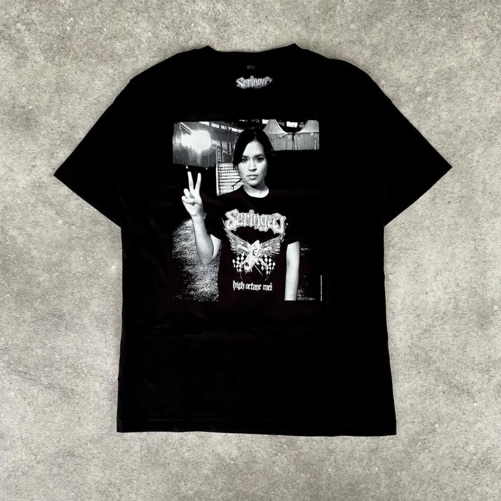 Kaos - Raisa X Seringai | Official Merchandise | Original 100% | Black
