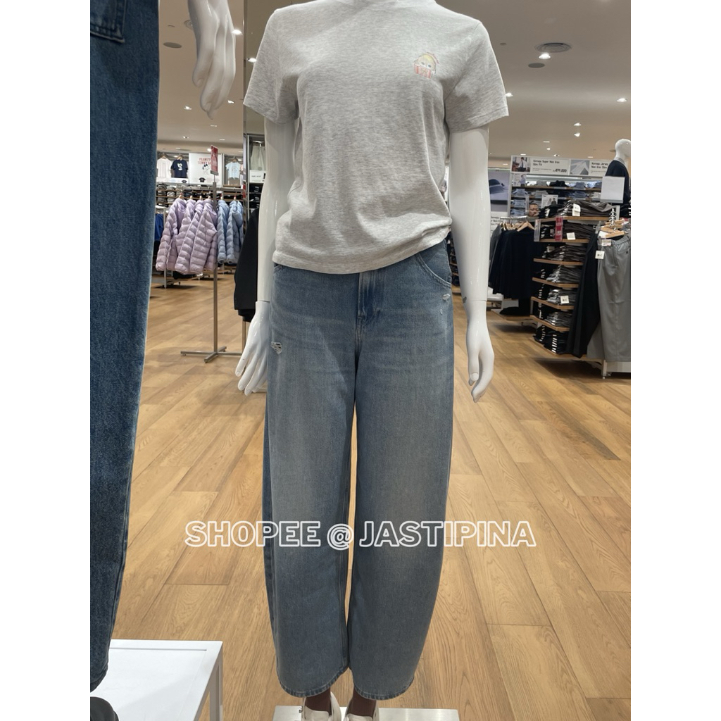 SALE Jeans Curve Baggy (Celana Barel) UNIQLO JASTIP JW Anderson