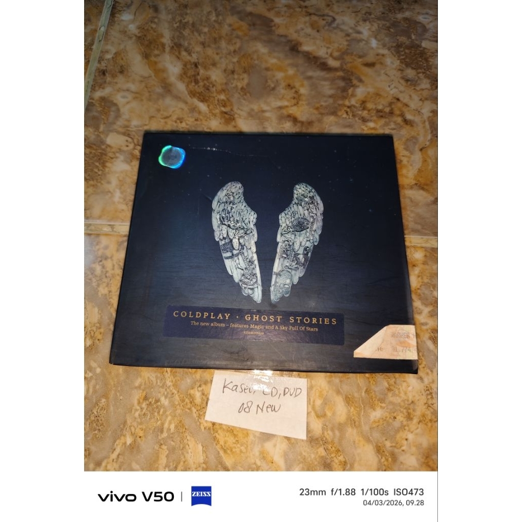 Kaset CD Coldplay Ghost stories