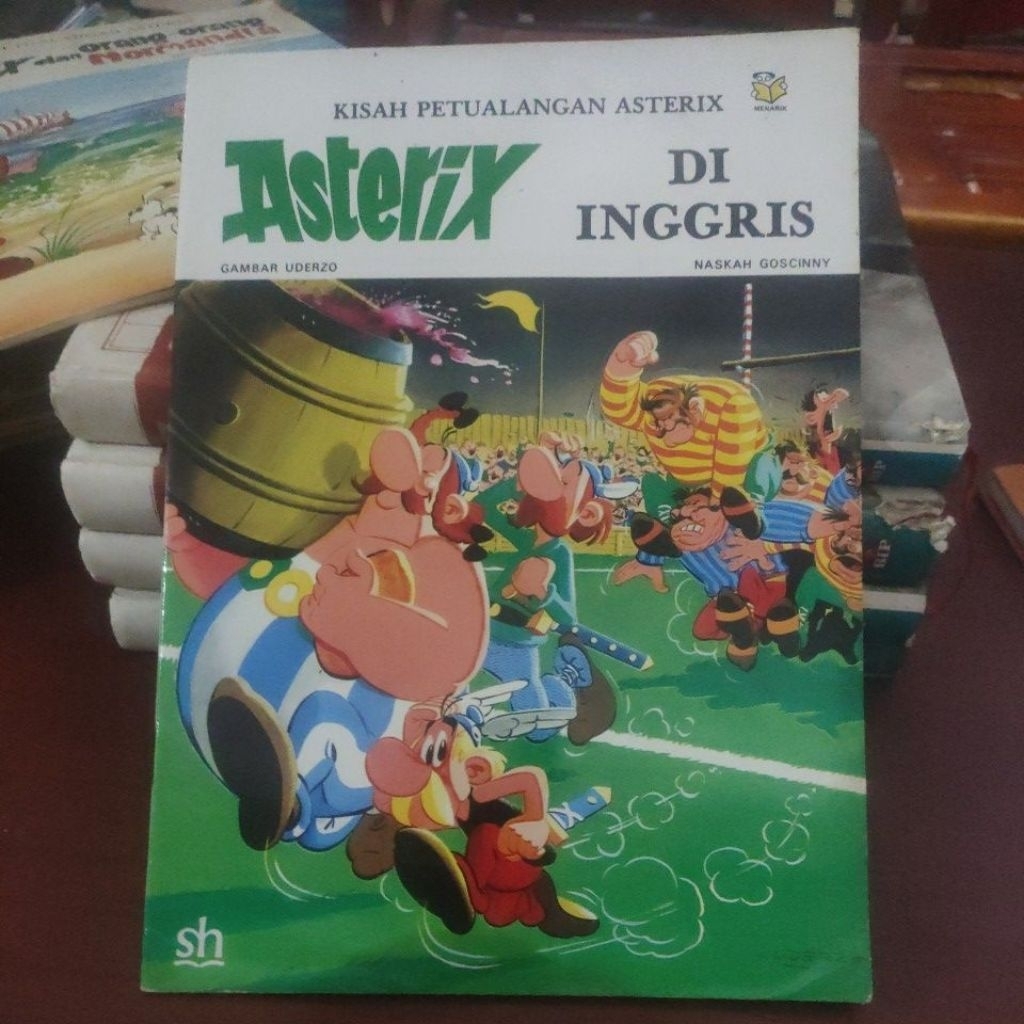 KISAH PETUALANGAN ASTERIX ,ASTERIX DI INGGRIS
