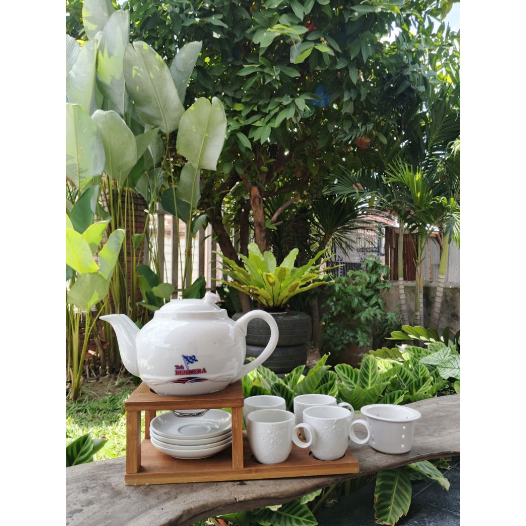 Tea Set Teko Keramik Antik