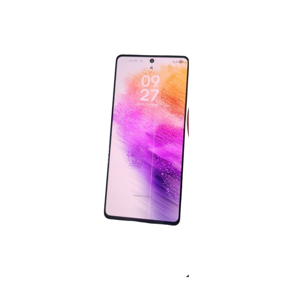 LCD Only Samsung A73 Original Copotan Minus