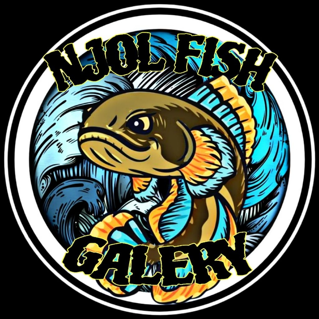 Stiker channa blue bengal