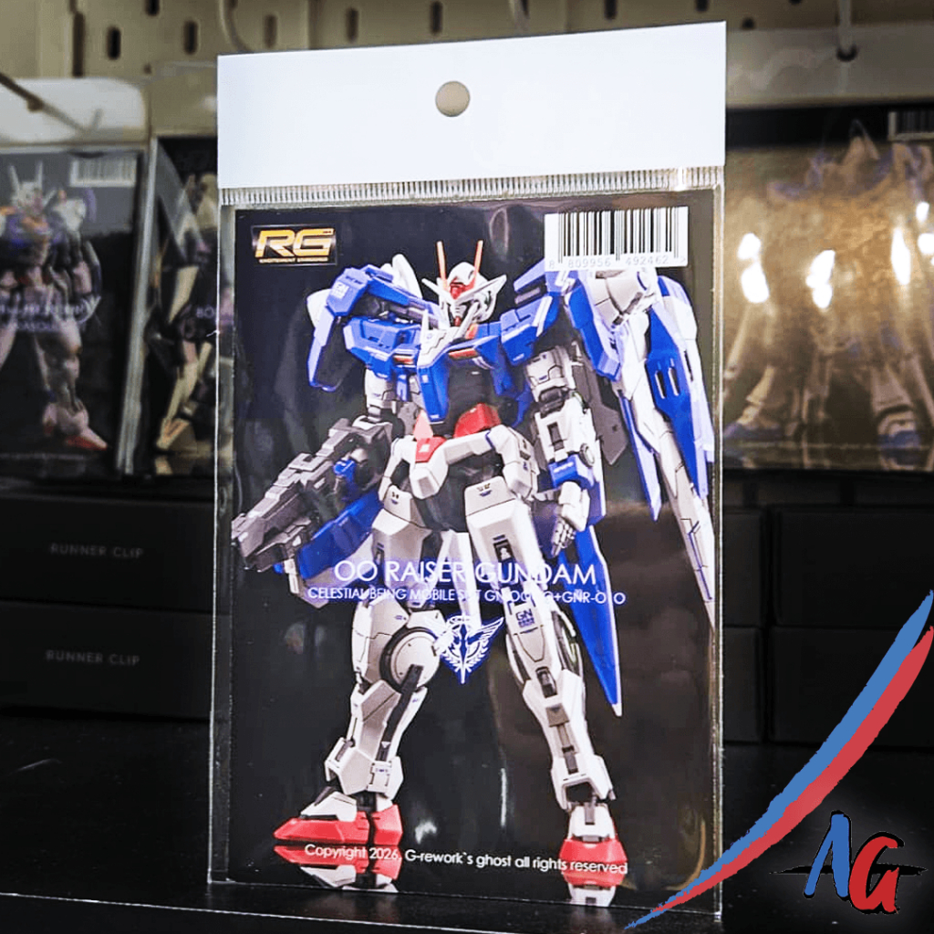 G-Rework RG Gundam 00 Raiser Water Slide Decal Sticker
