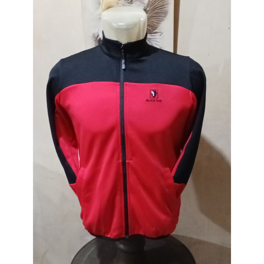 Jacket Tracktop Black Yak Size M