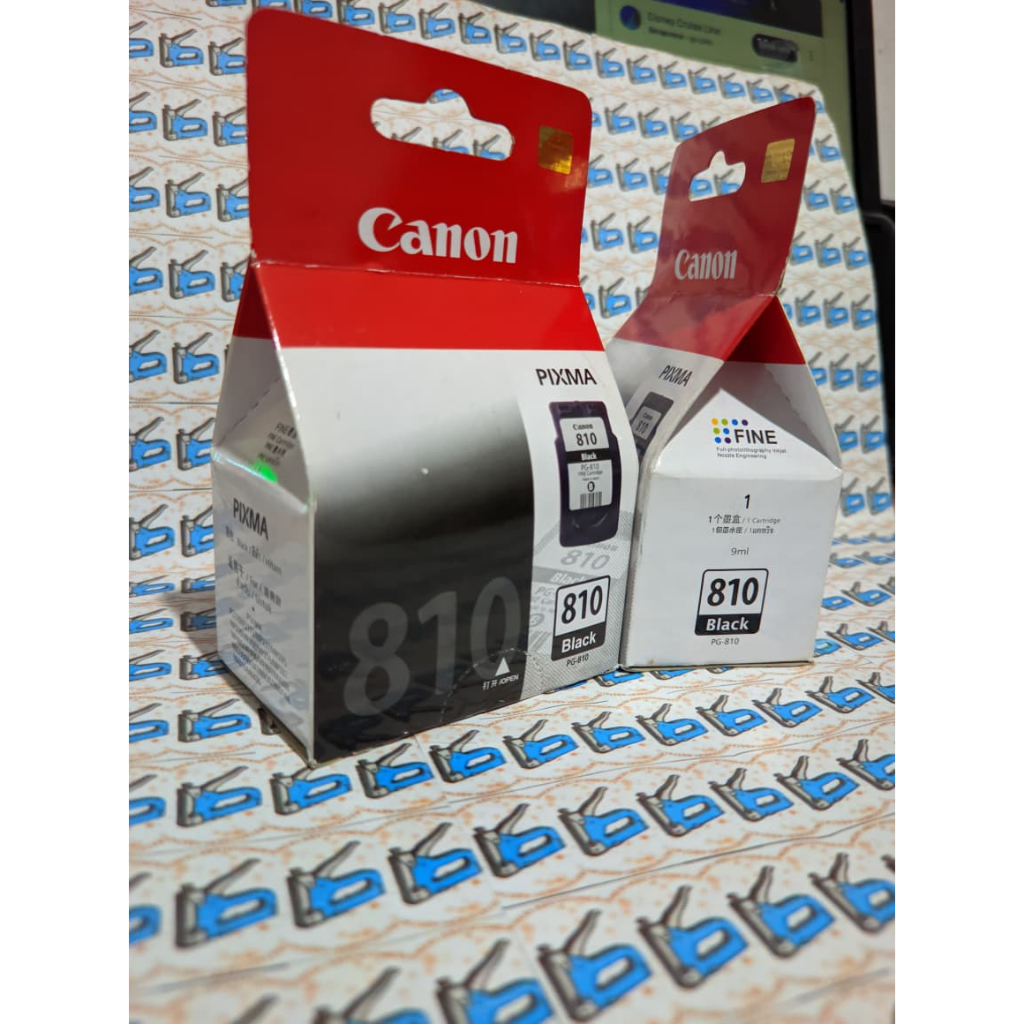 Canon Tinta PIXMA PG-810 Hitam 9ml untuk Printer Canon Pixma IP2770 MP247 MX328