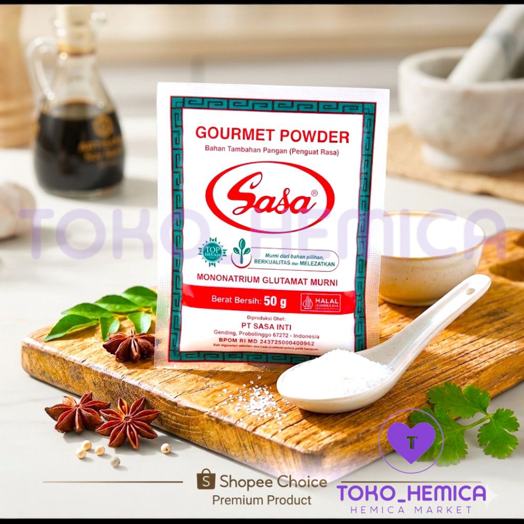 Penyedap Rasa SASA 50gr / Micin SASA /Gourmet Powder