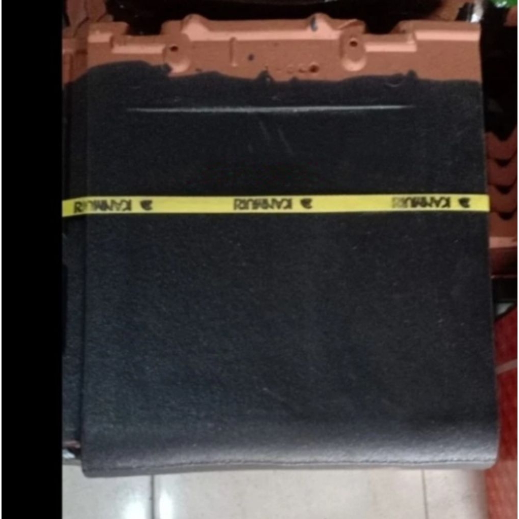 GENTENG KERAMIK KANMURI FULL FLAT ONYX BLACK ORI