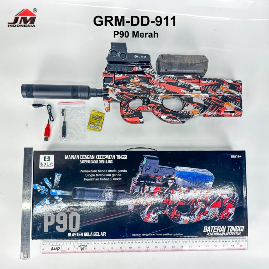 Mainan Anak Toy Blaster P90– Educational Toy gel bulat
