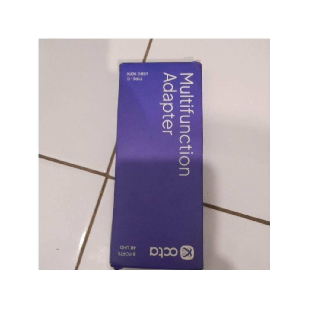 MULTIFUNCTION ADAPTER 8 PORTS 4K UHD ORI DARI OCTA FX