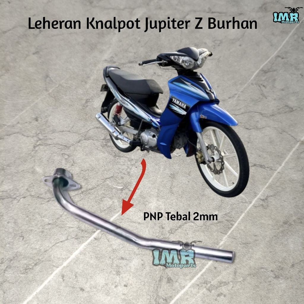 Leheran Knalpot Jupiter Z Burhan PNP Tebal 2mm Motorcycle