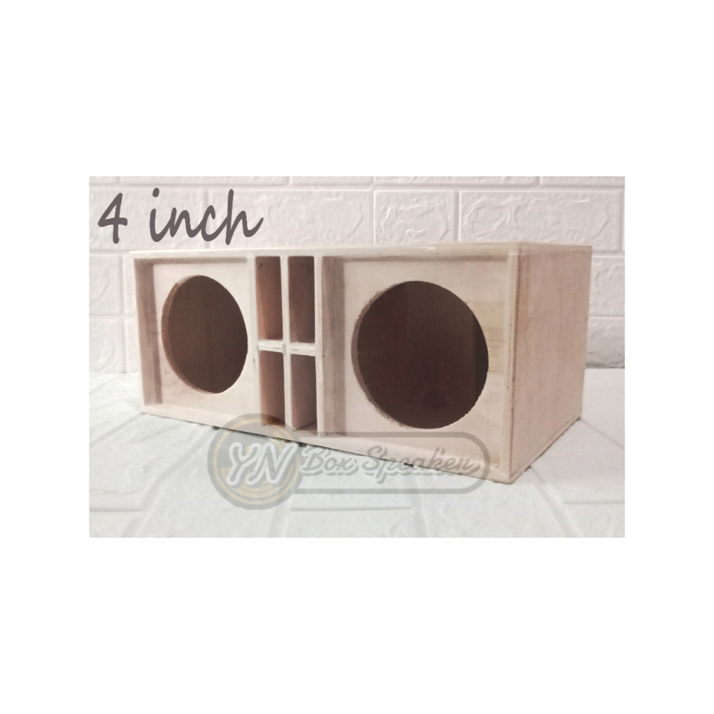 Box  miniscoop 4inch double  (mentahan)