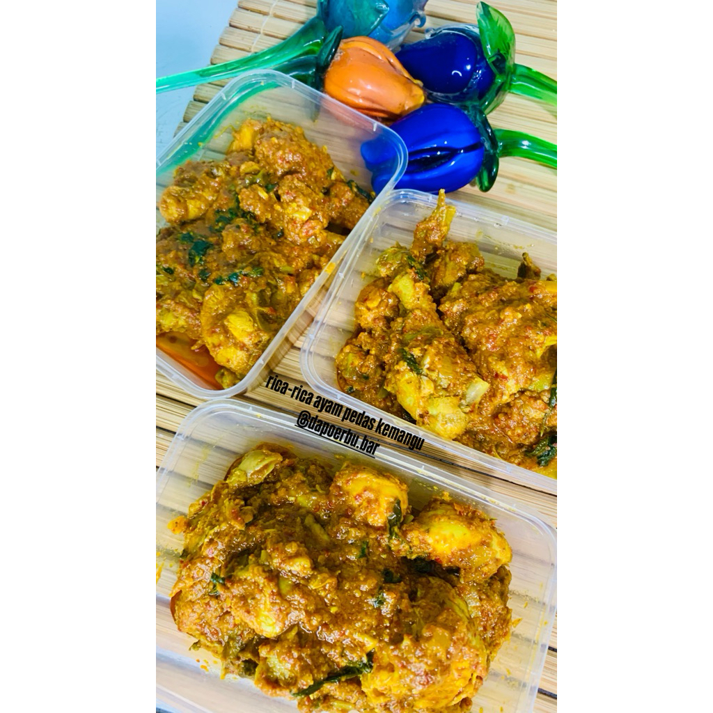 rica-rica ayam pedas kemangi/ayam woku frozen food