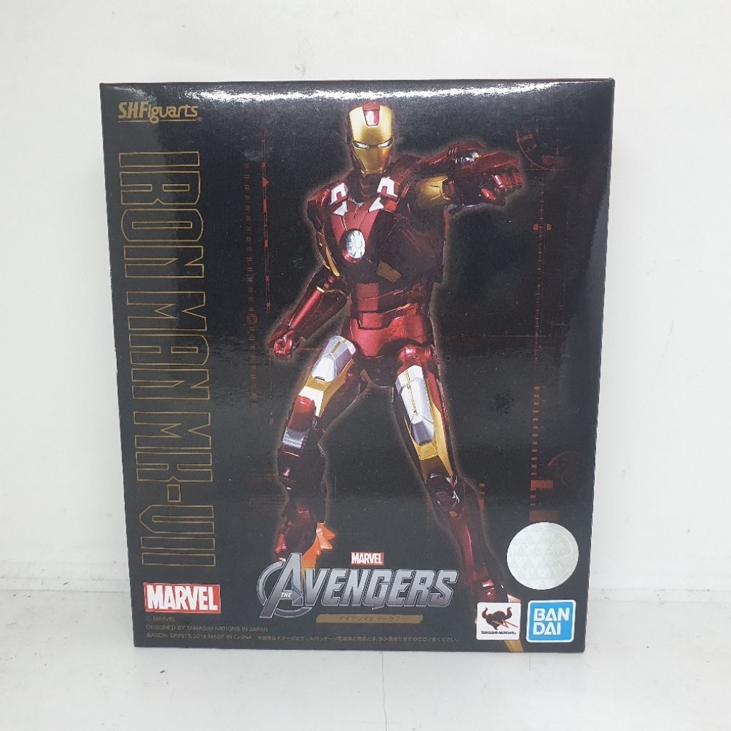 SHFiguarts SHF Marvel Iron Man Mark 7 Tony Stark Avengers Bandai