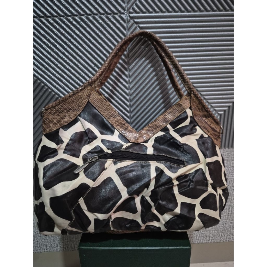 Tas tote kulas mix nilon motif Roma Jellar