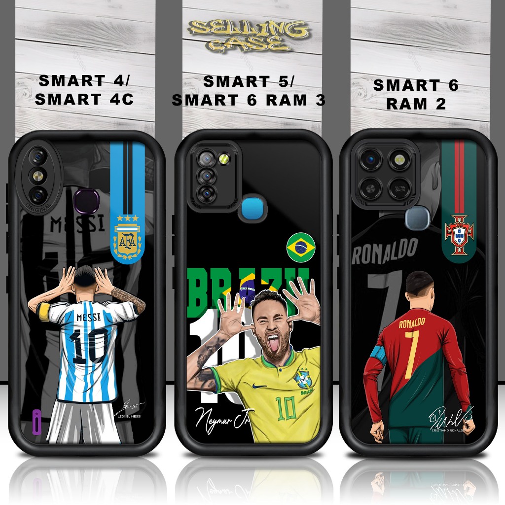 Casing Hp For INFINIX SMART 4 / 4C /5 / 6 RAM3 / 6 RAM2 Case Handphone Bahan Silicon Glossy Camera P