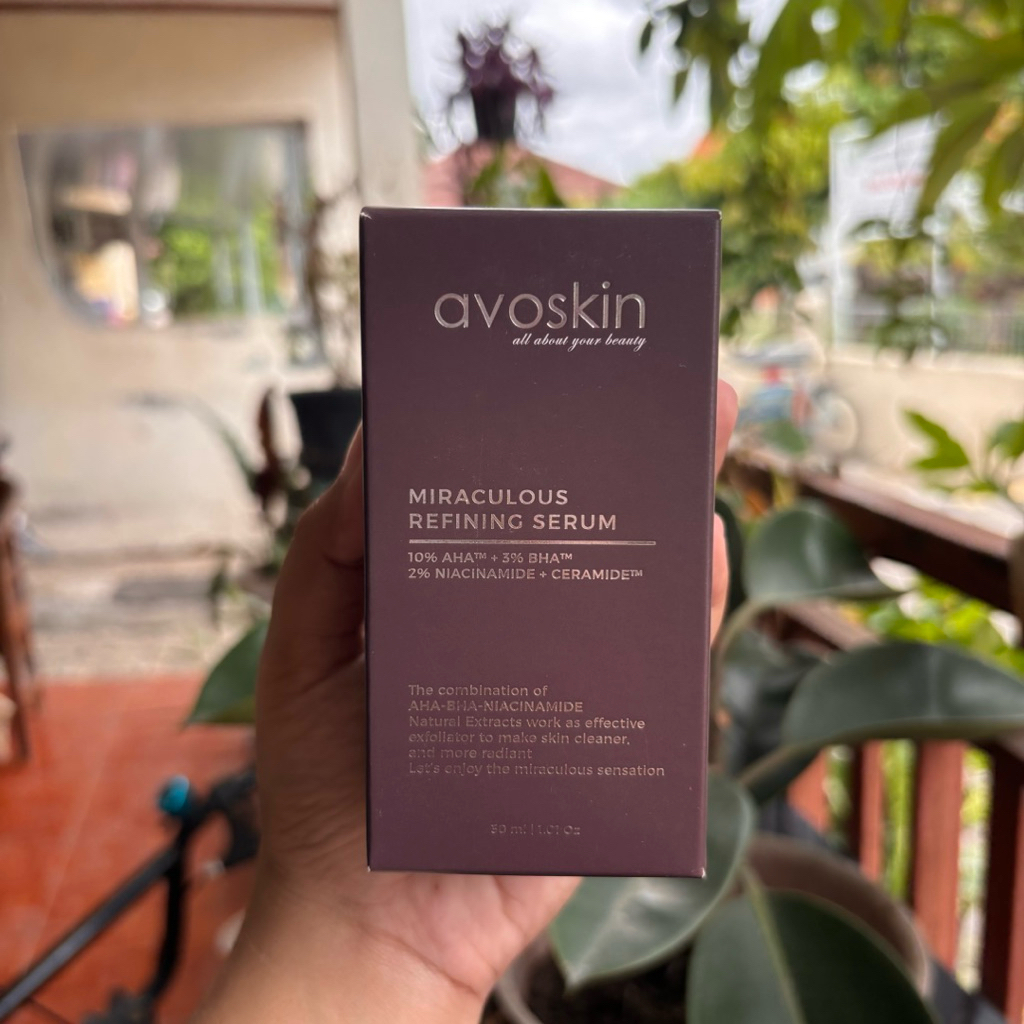 [ EXP 08/2027] Avoskin Miraculous Refining Serum [Exfoliating Serum] - serum eksfoliasi meratakan te