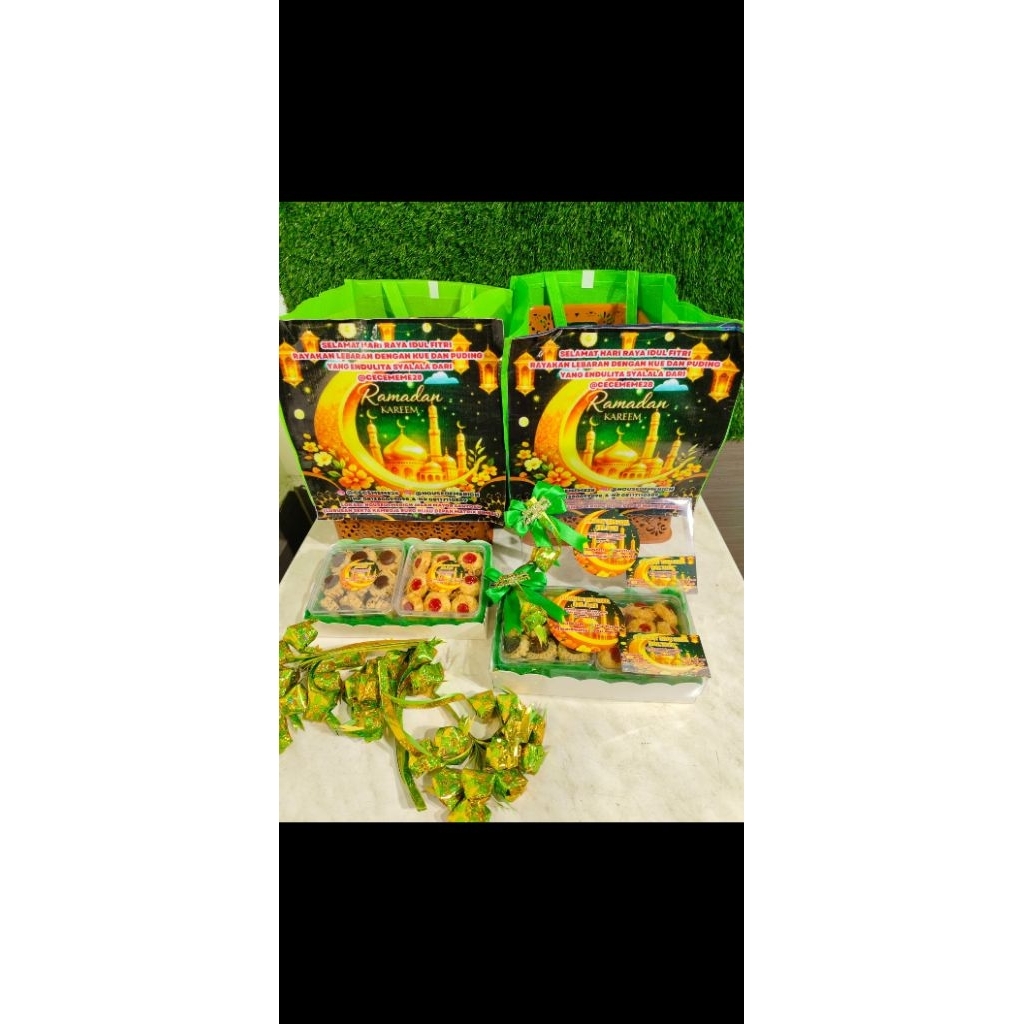 HAMPERS PARSEL HANTARAN LEBARAN IDUL FITRI PALEMBANG KUE KERING PREMIUM