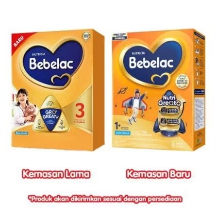 Bebelac 1+ GoGreat+ Susu Bubuk Pertumbuhan Anak Vanila 1kg