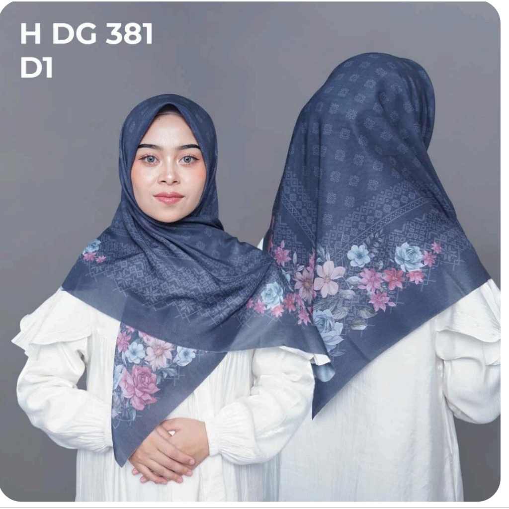 Hijab Segi Empat Motif Syari 130x130
