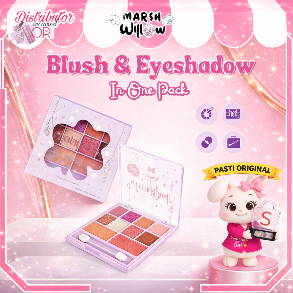 Marshwillow Fairy Dust Face Pallete / Marshwillow Eyeshadow Palette