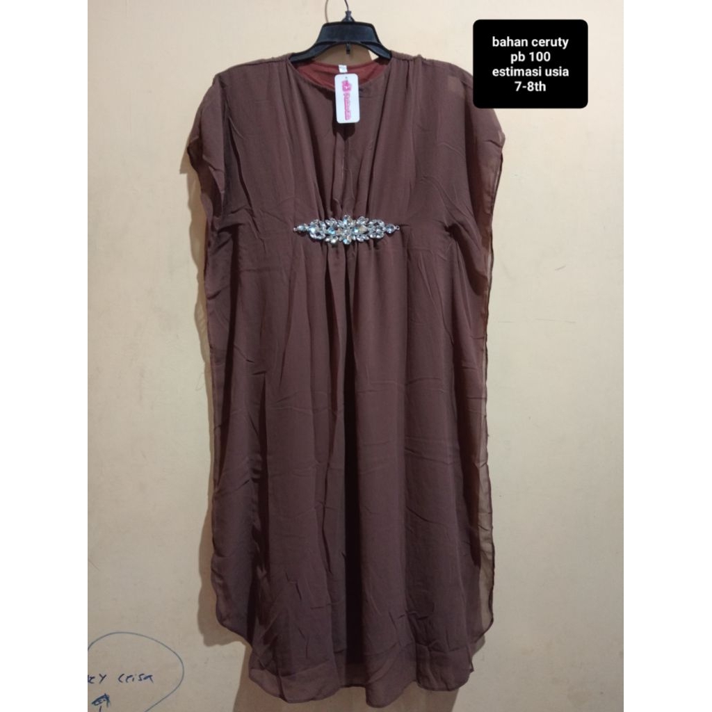 gamis kaftan Anak