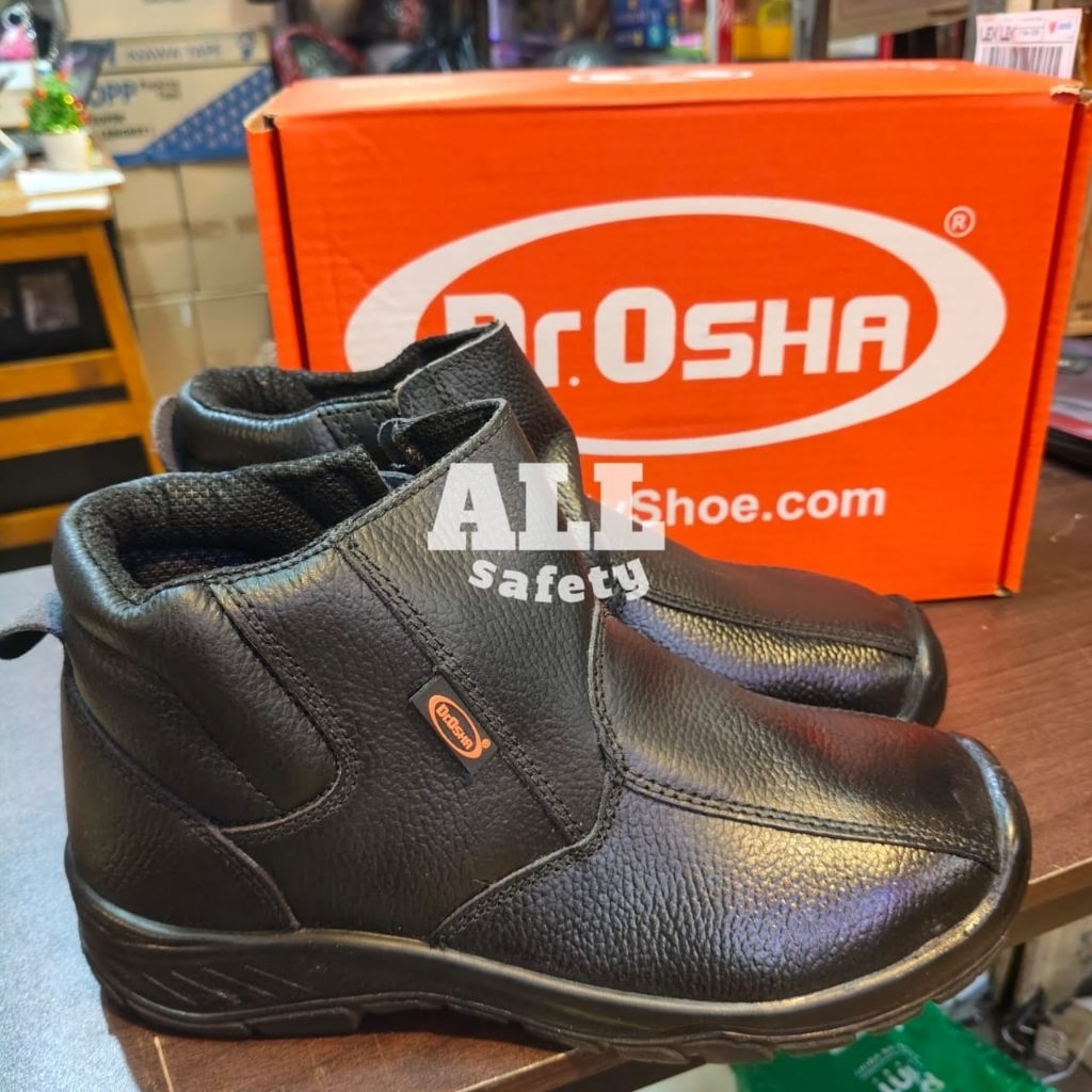 Sepatu safety DR.Osha type 3225 original 100% / Safety shoes sepatu pria ujung besi DR.osha 3225 mur
