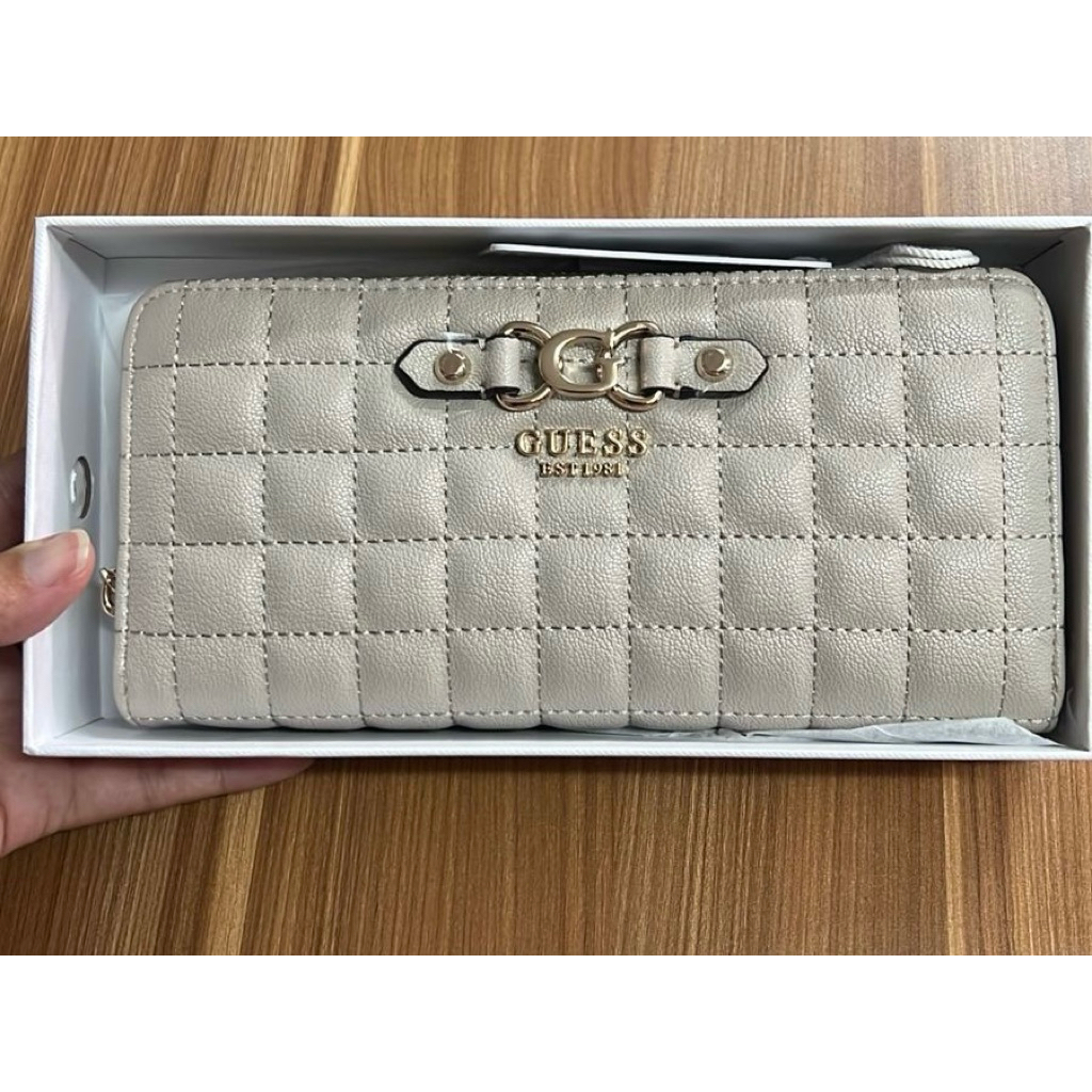 NADIRA DOMPET LARGE WANITA - DOMPET GUESS ORIGINAL WANITA