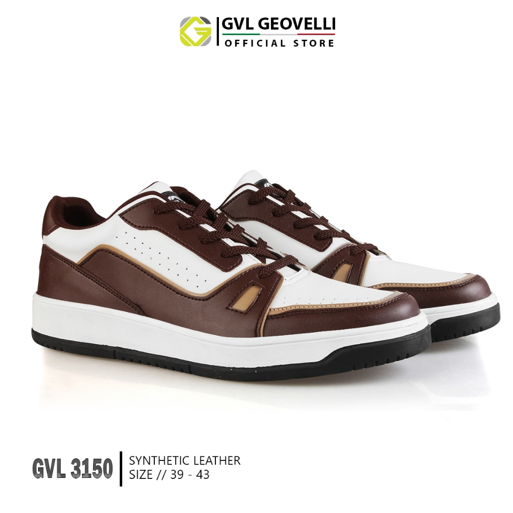 GVL Geovelli G3150 Gertude Sepatu Sneakers Casual Pria