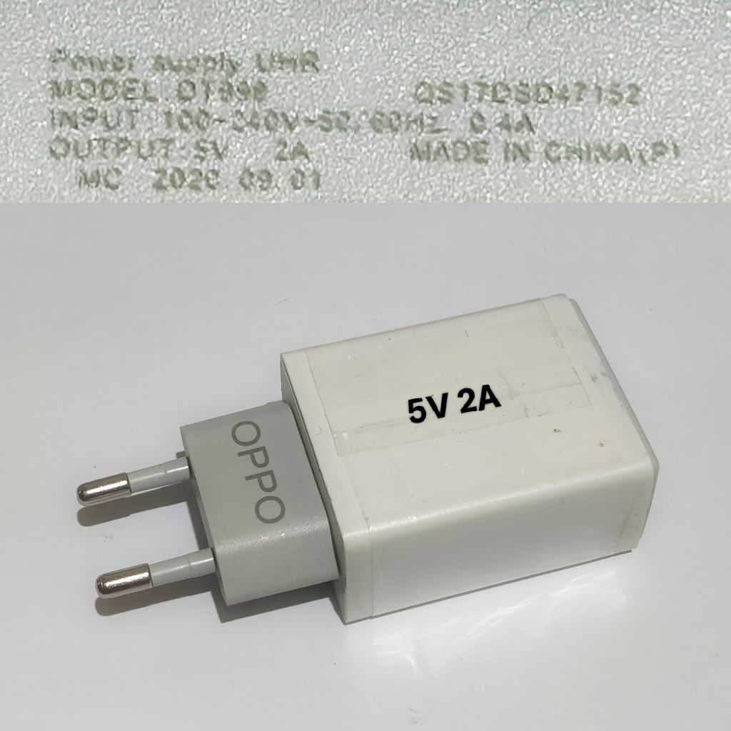 Kepala Charger HP Batok Adaptor 5V 2A OPO