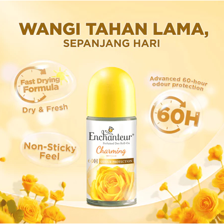 Enchanteur Alluring Roll On Deodorant Whitening 40 Ml