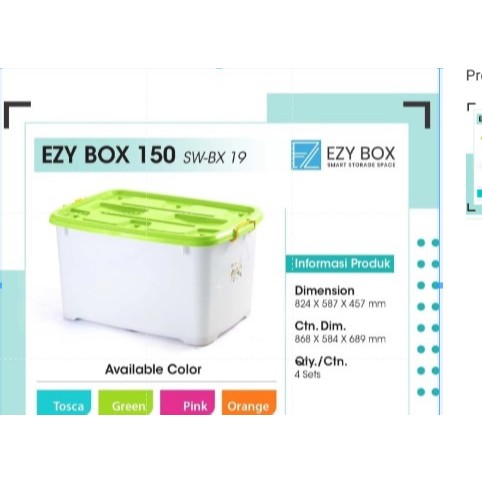 EZY BOX CB 150 / EZY BOX CONTAINER 150 LITER
