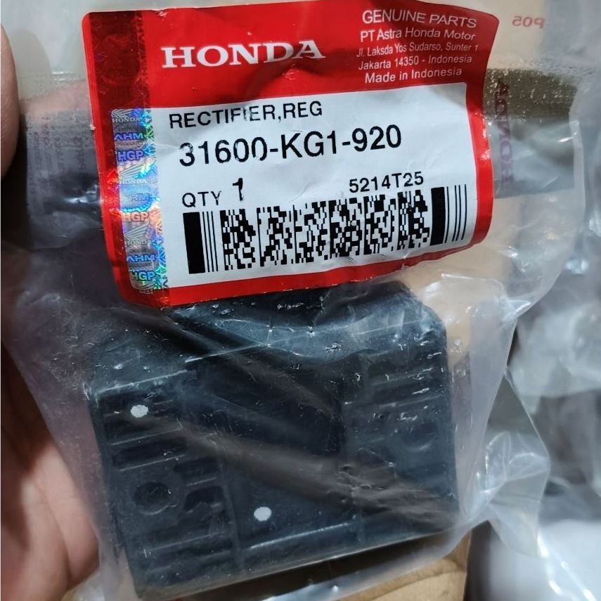 31600KG1920 Kiprok (Regulator) Honda Mega Pro 31600-KG1-920