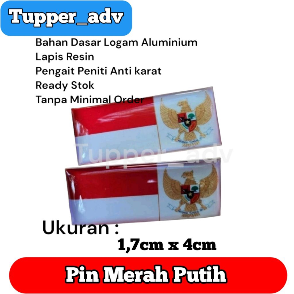 Pin MPG PUTIH / Pin Bros Merah Putih / Pin MPG Garuda Paskibra / Pin LK Paskibra / Pin Merah Putih G