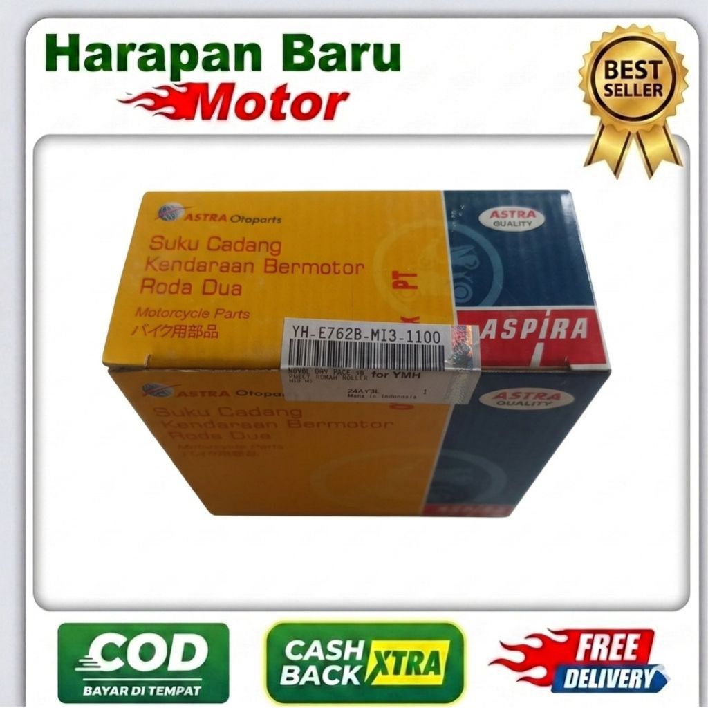 RUMAH ROLLER ASSY MIO M3 ASPIRA - HARAPAN BARU MOTOR