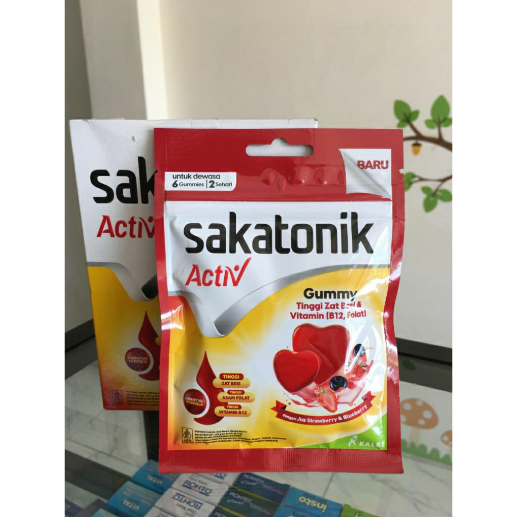 Sakatonik Activ Gummy - Multivitamin Zat Besi