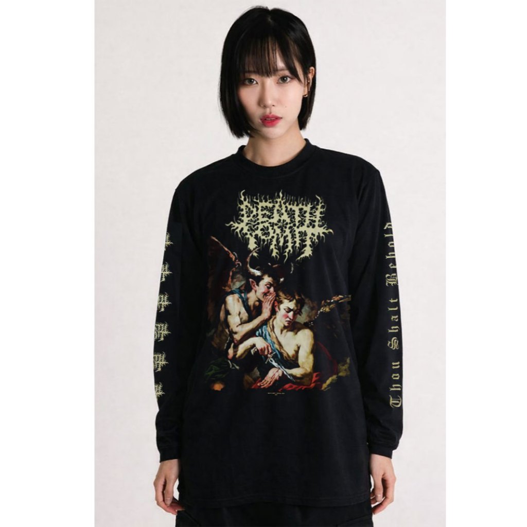 LONGSLEEVE - DEATH VOMIT - Thou Shalt Behold brutalmind kaos band death metal original