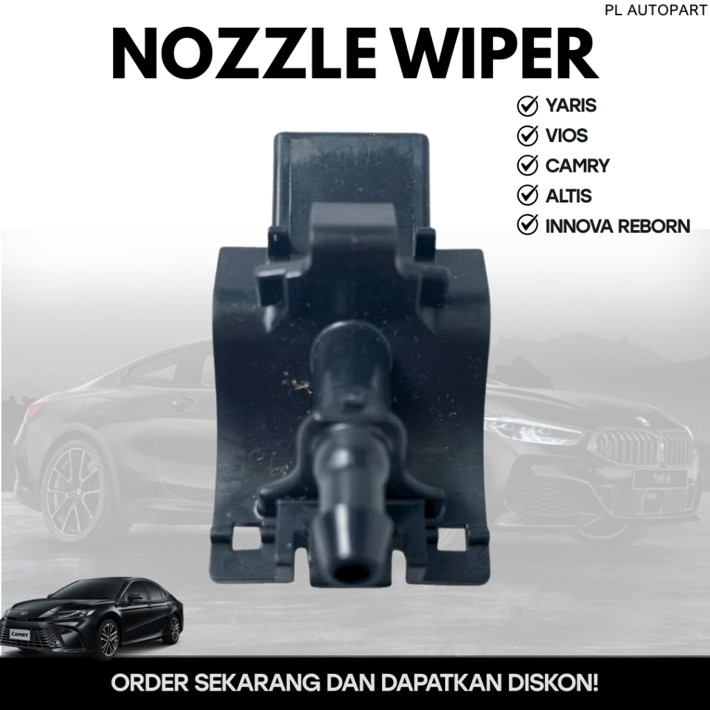 NOZZLE WIPER  YARIS VIOS CAMRY ALTIS INNOVA REBORN