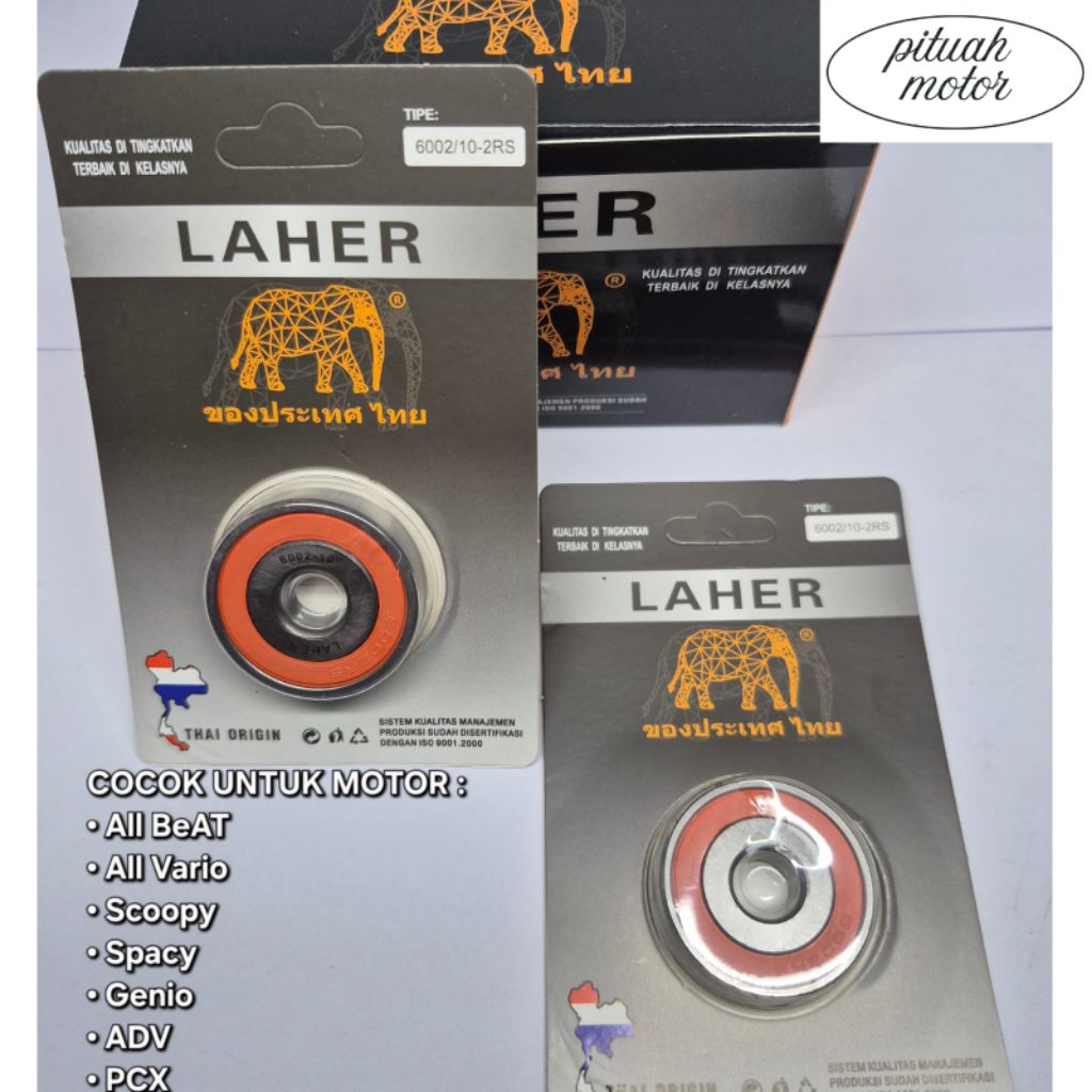 BEARING 6002/10-2RS ORIGINAL THAI ORIGIN