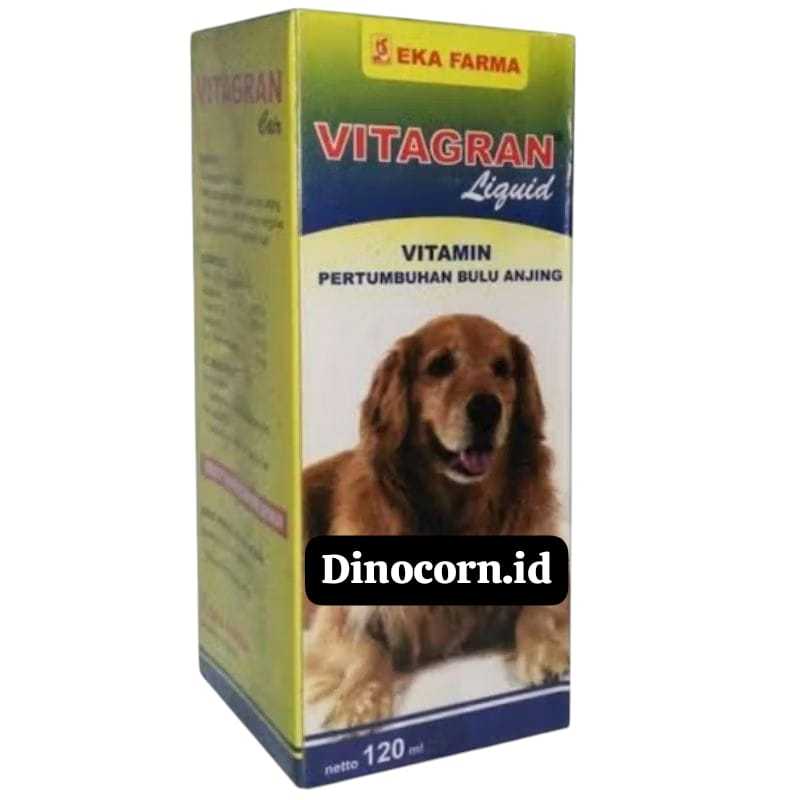 VITAGRAN 120 ml - vitamin pertumbuhan bulu anjing