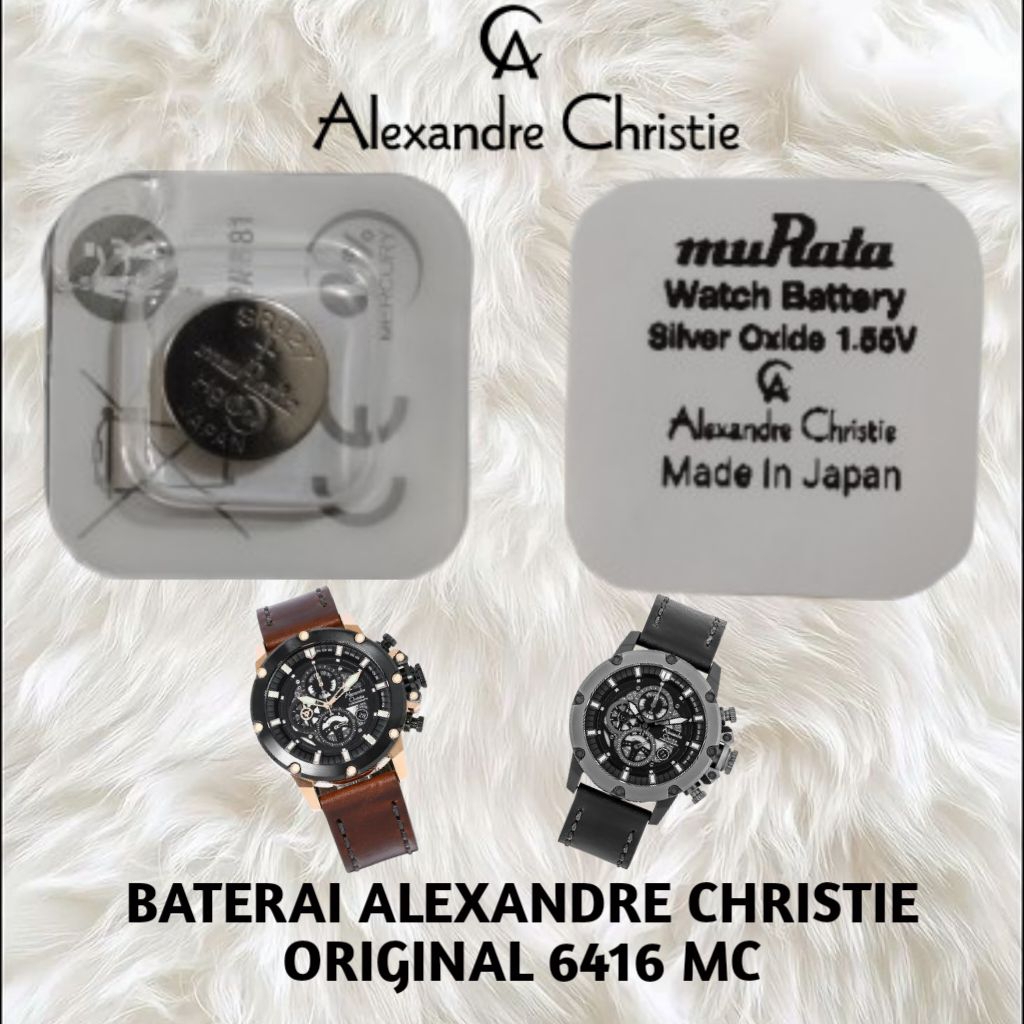 Baterai Alexandre Christie original 6416 MC